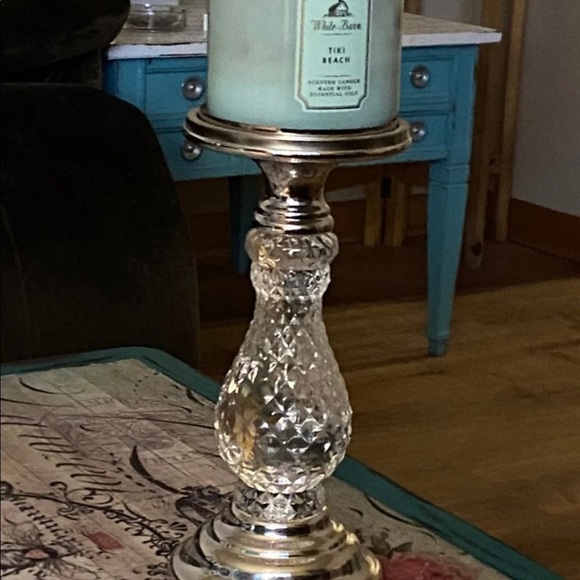 Bath and Body Works Candle pedestal (2) available, used. - Picture 3 of 3